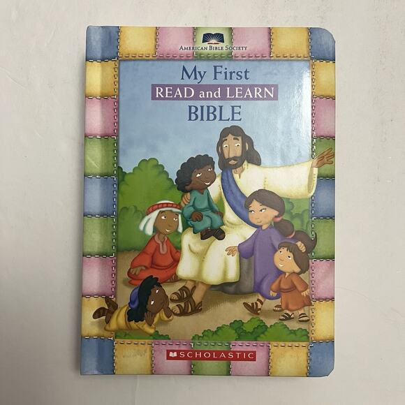 My First Read and Learn Bible Board book Hardcover 2006 - Picture 1 of 5